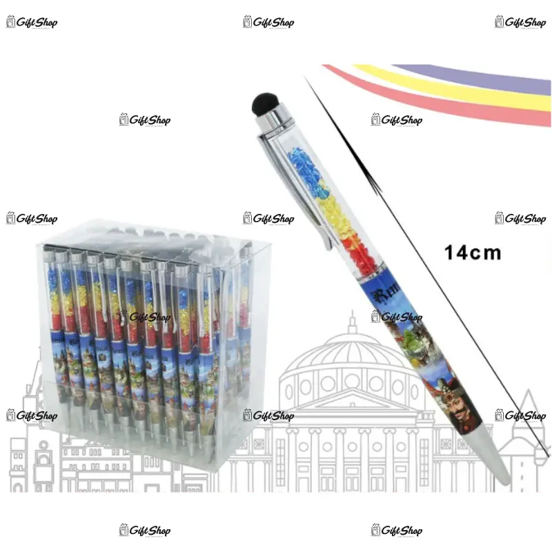 Romania, pix suvenir cu touch, model a